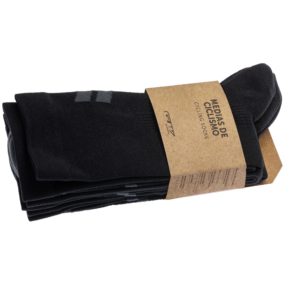 Medias Sumter 3 Pares Negras GW