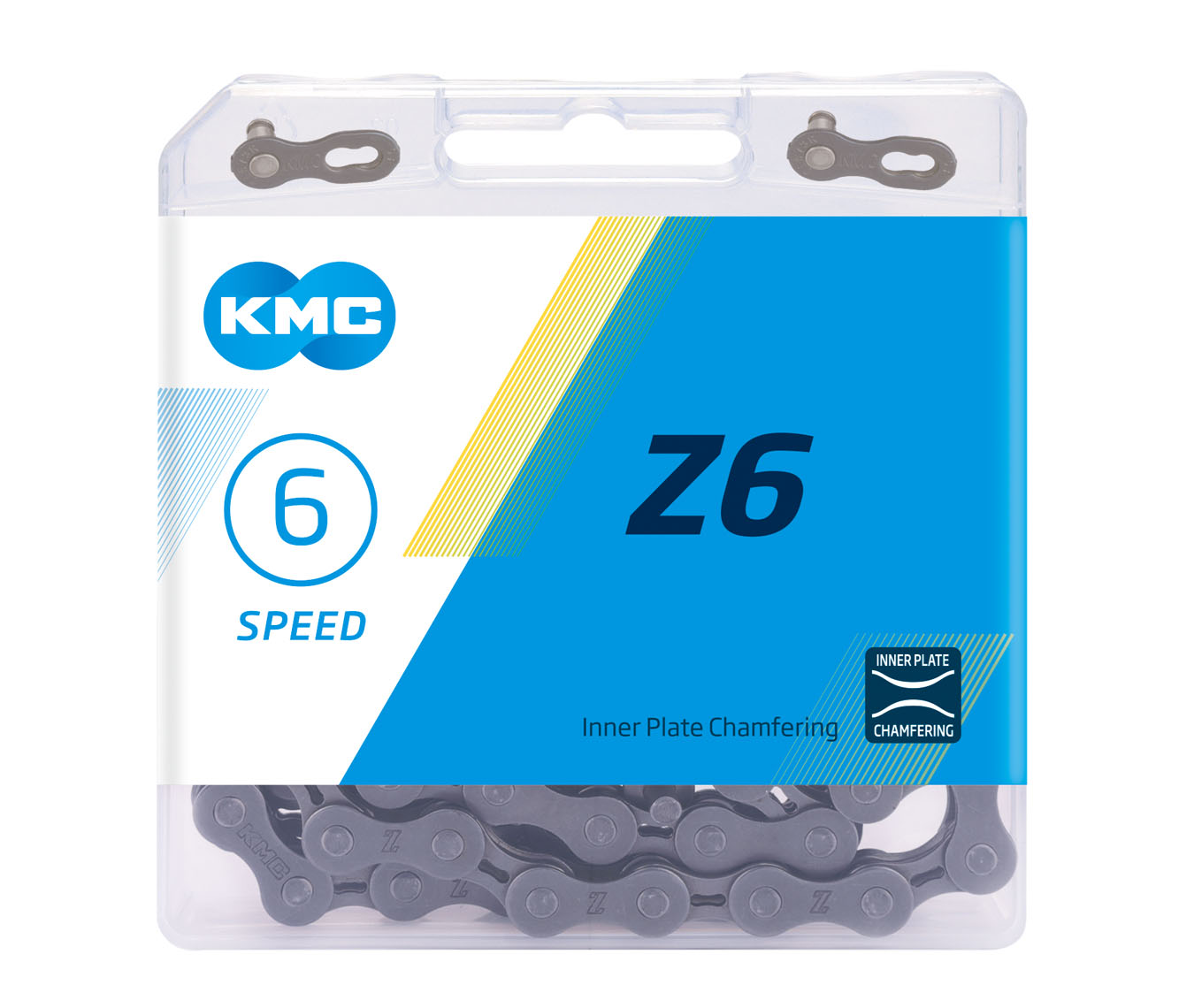 Cadenilla 6v y 7v Z6 116 Eslabones KMC