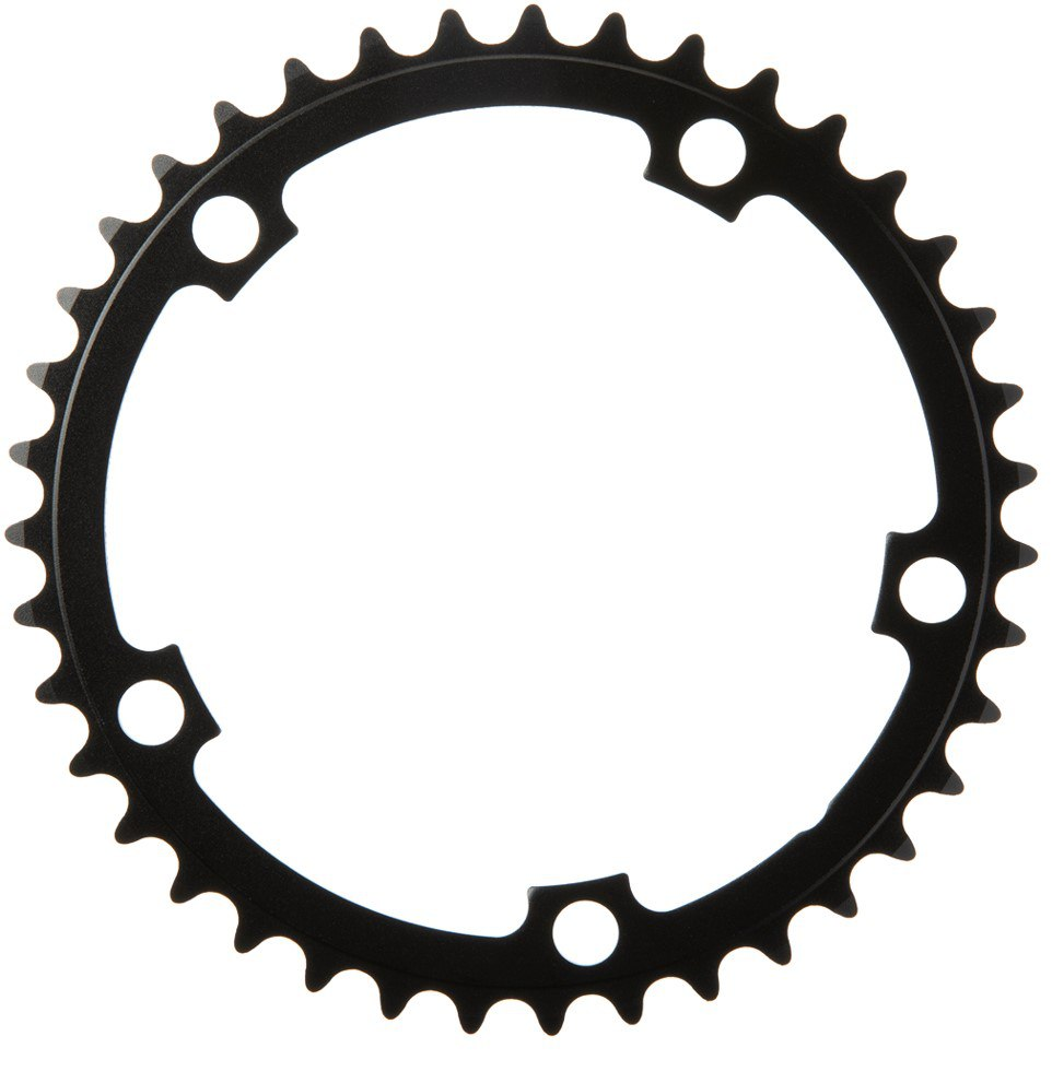 Coronilla 39T BCD 130mm 5h Aluminio Negra Generico