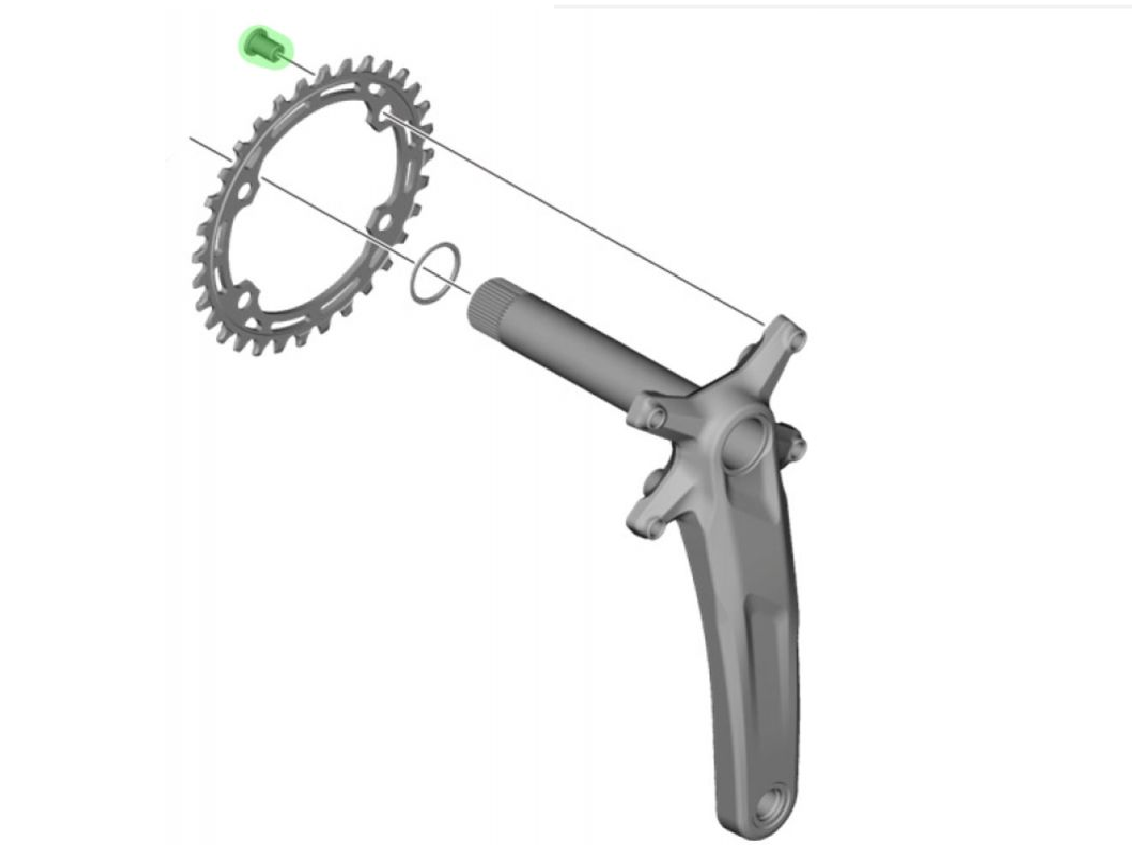 Tornillos Para Monoplato M5100 M4100 Shimano