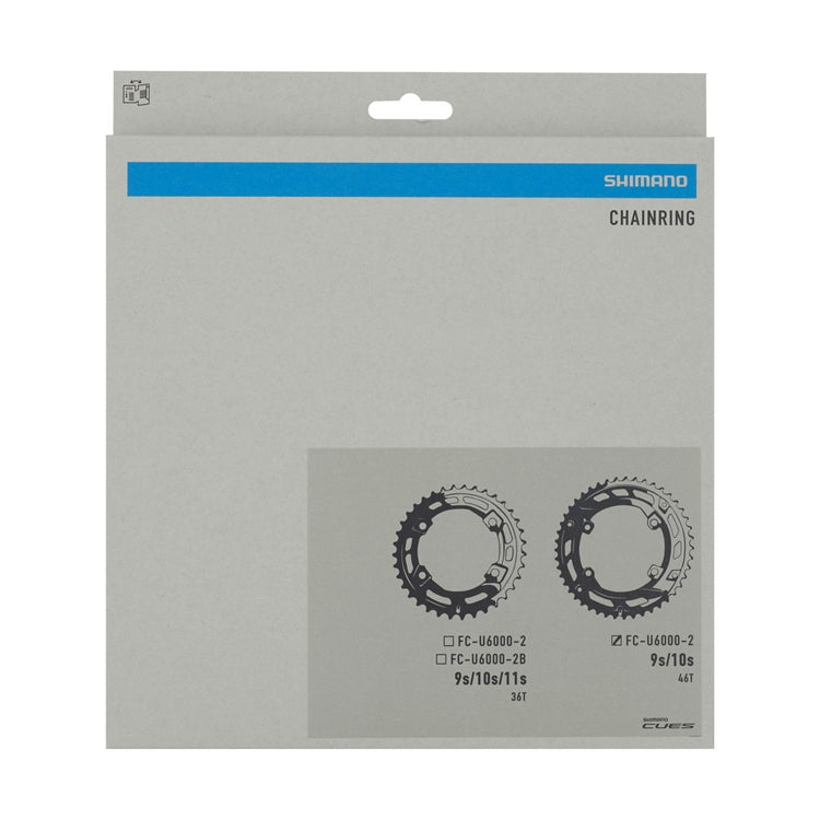 Coronilla 46T BCD 110mm Asimetrico Biplato CUES FC-U6000 Shimano