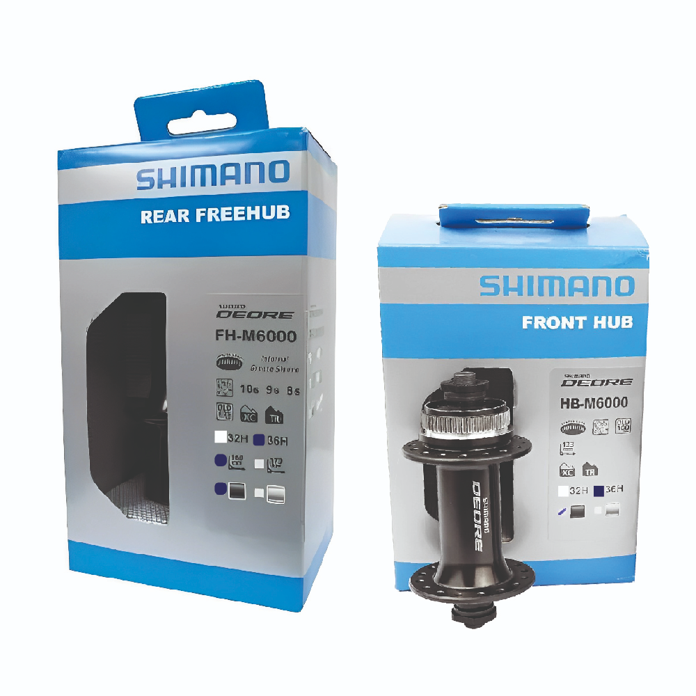 Manzanas 32h Puntilla (135mm) M6000 Deore CL Shimano