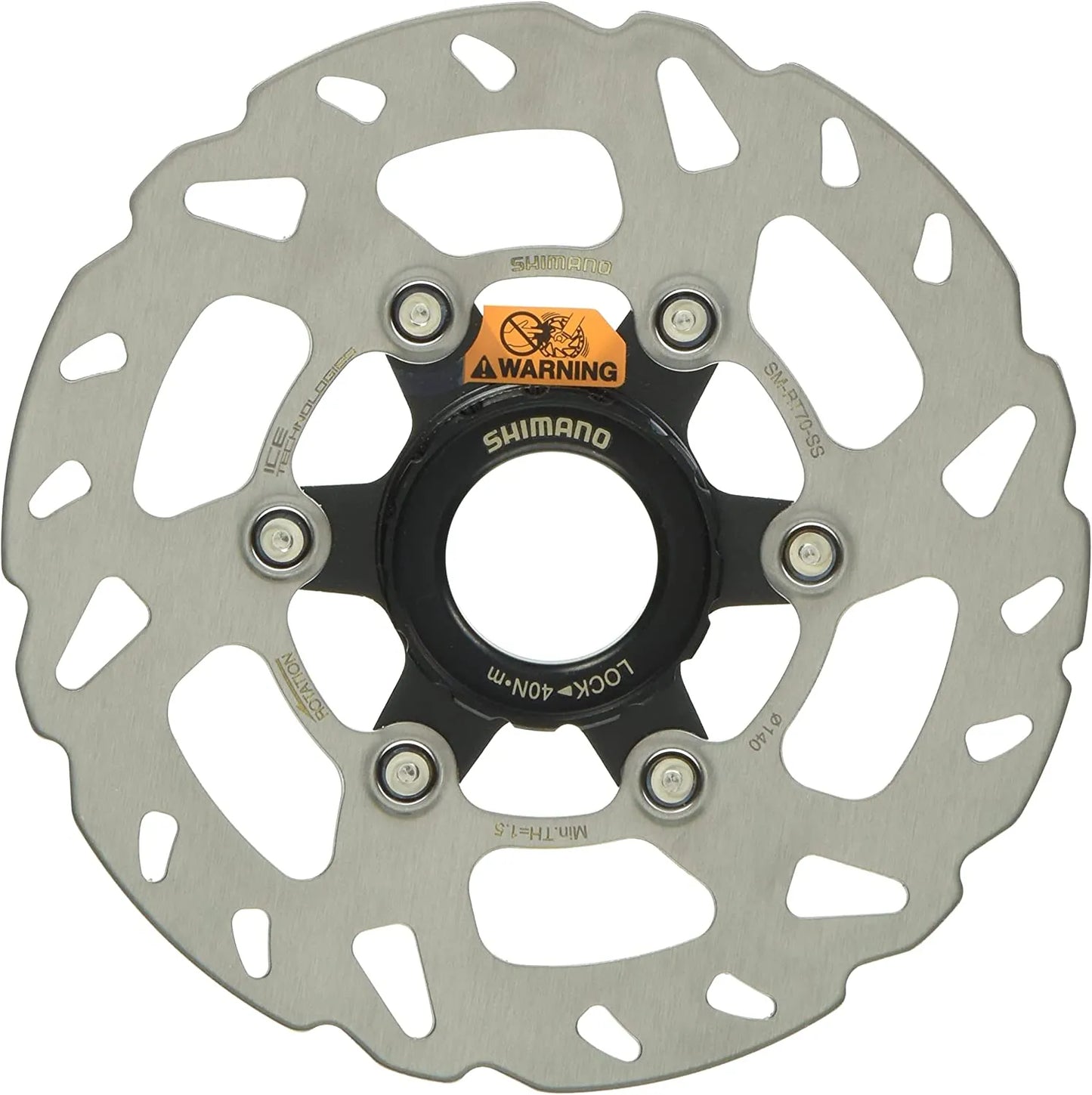 Rotor 140mm Center Lock SM-RT70 Ice Tech Shimano