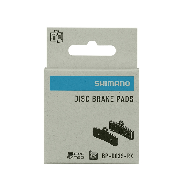 Pastillas MTB D03S-RX Resina XT M8120 M8020 SLX M7120 Deore M6220 M6120 MT420 4 Pistones Shimano