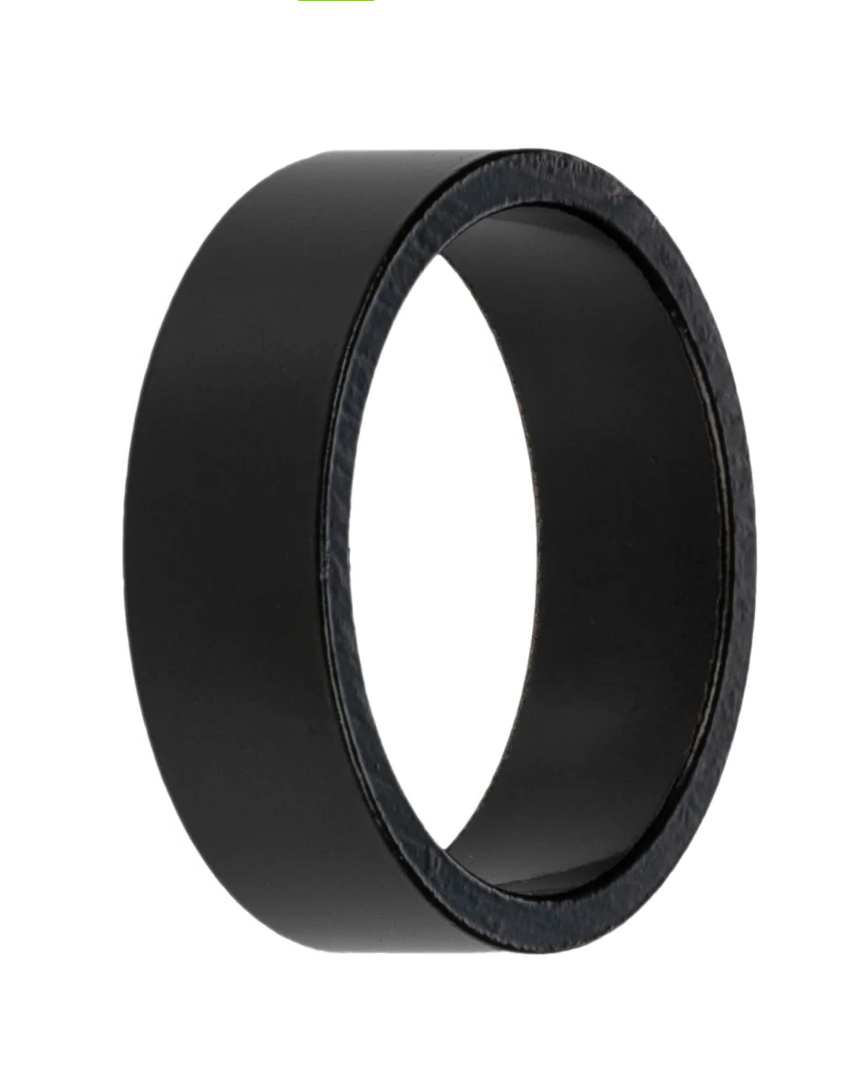Espaciador aluminio 28.6mm Negro GW