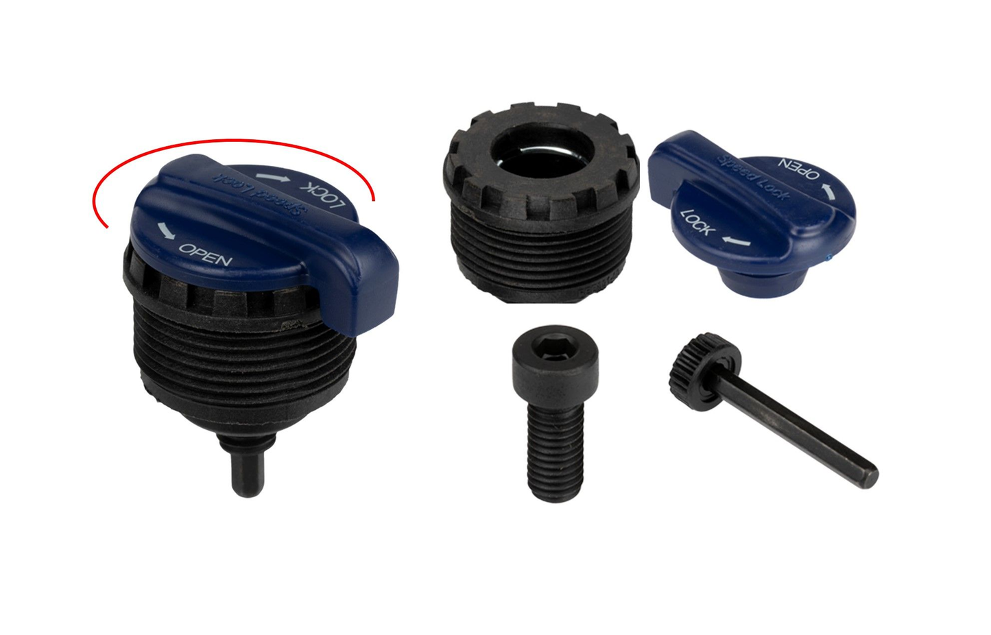 Perilla y Kit De Bloqueo Al Hombro XCM 30 Suntour