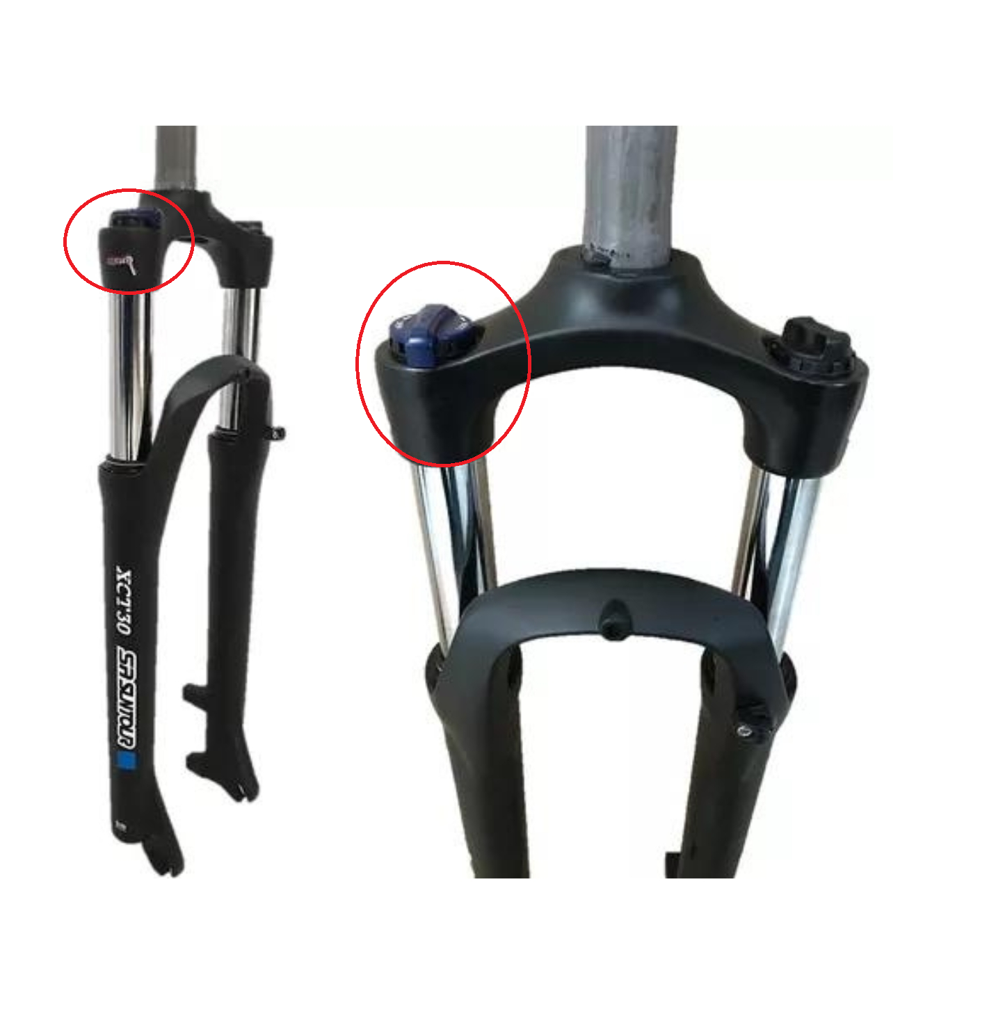 Perilla y Kit De Bloqueo Al Hombro XCM 30 Suntour