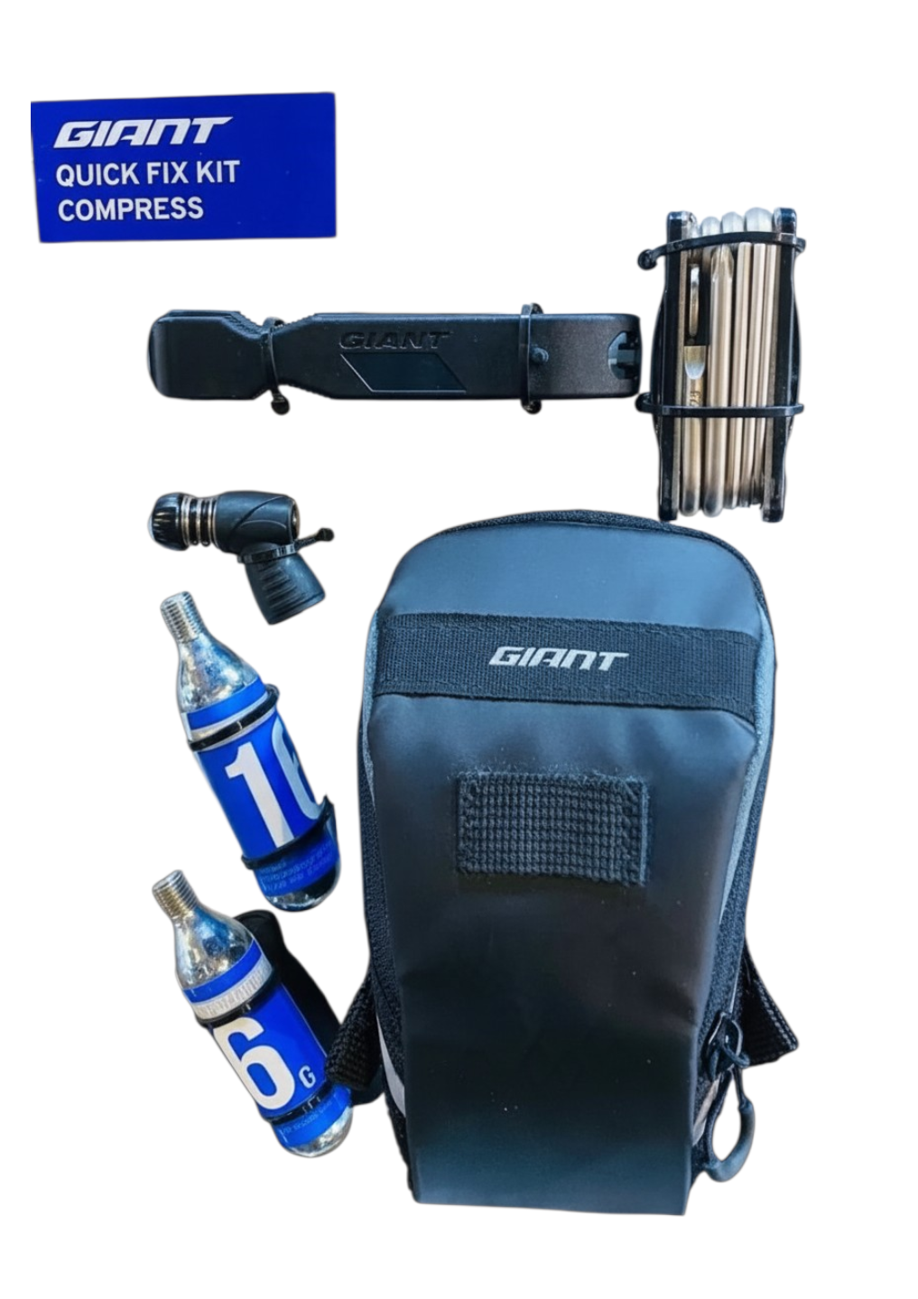 Kit de Heramientas Bolso Pipeta CO2 y Valvula Quick Fix Giant