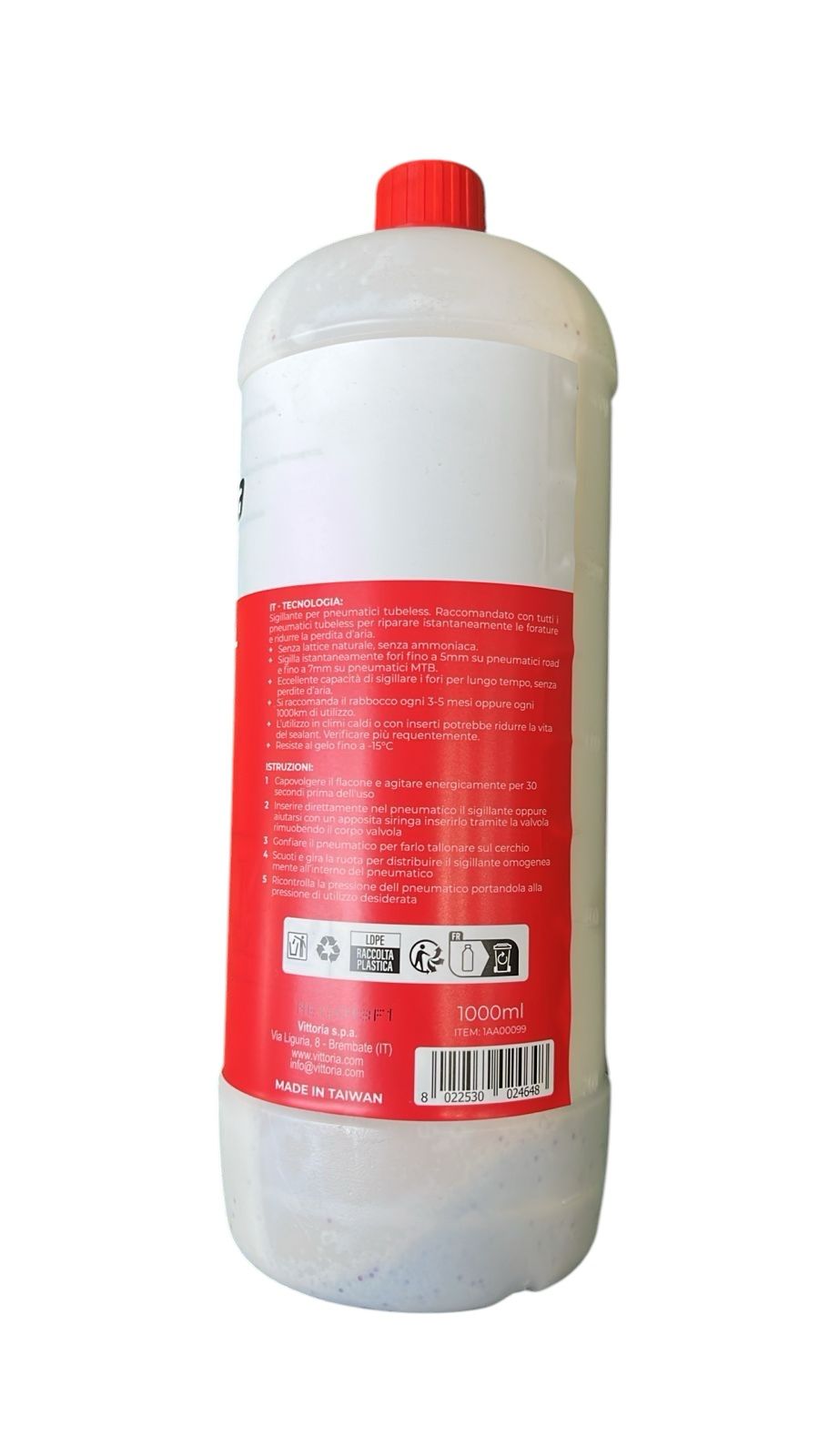 Liquido Tubeless Universal Sealant (MTB y Ruta) 1000mL Vittoria