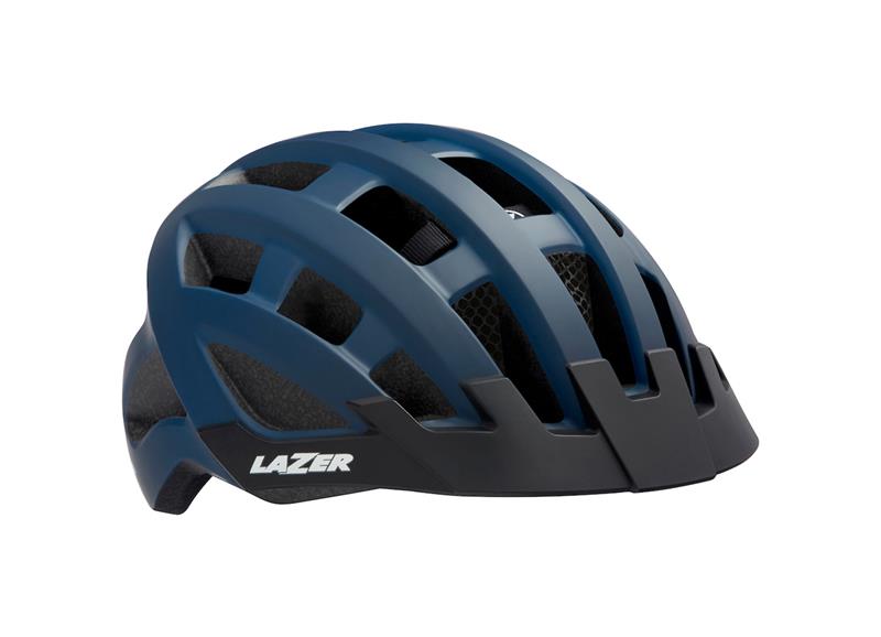 Casco Compact Sport DLX (54-61cm) Azul Mate Lazer