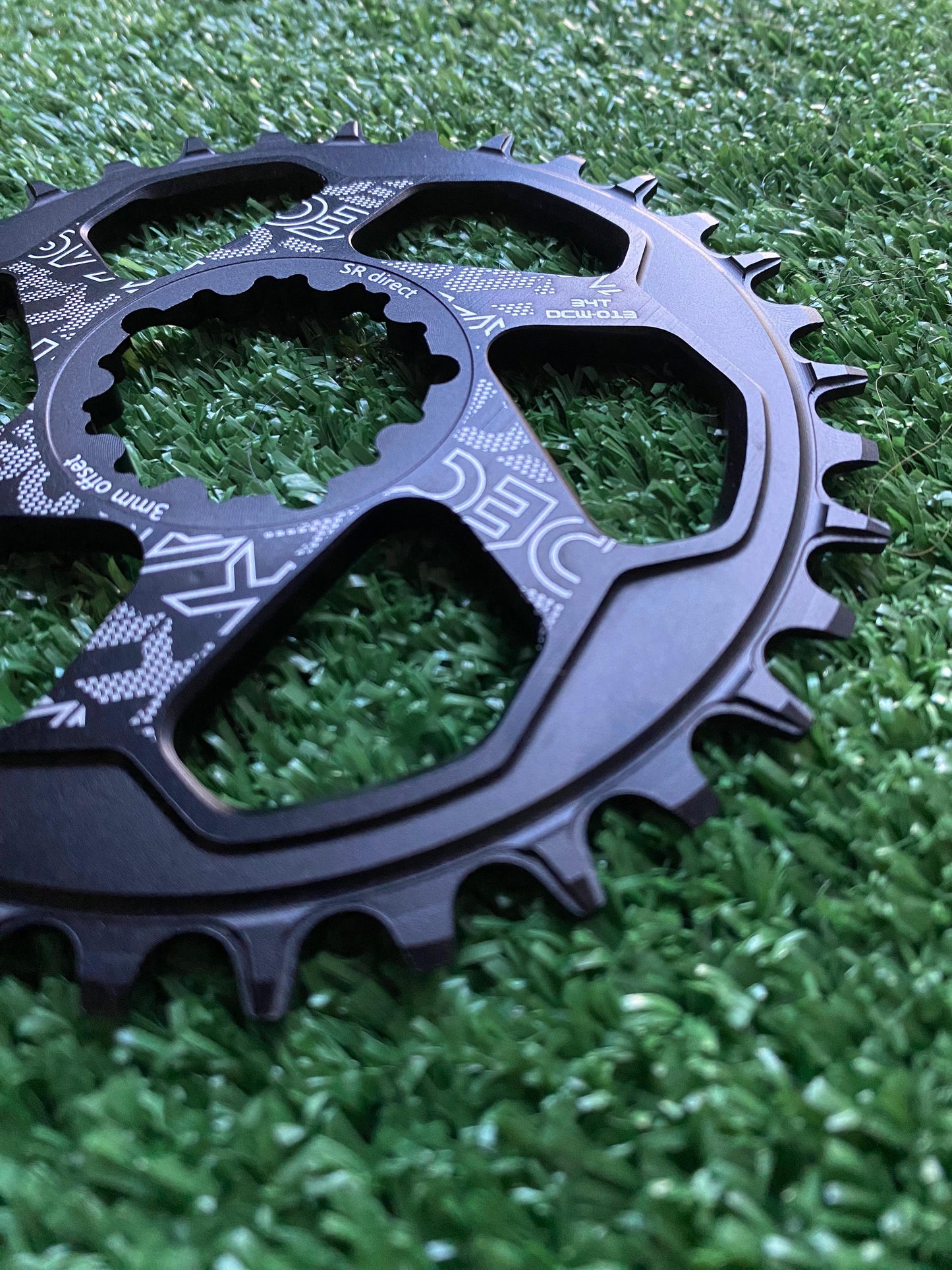 Coronilla 34T BCD Directo 3mm Offset (Para Sram) Deckas