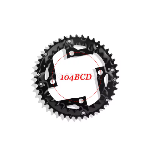 Coronilla 44T BCD 104mm Triplato Acero Prowheel
