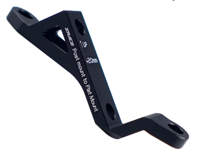 Adaptador Freno Marco Post a Mordaza Flat Mount (20+) 180mm Zrace