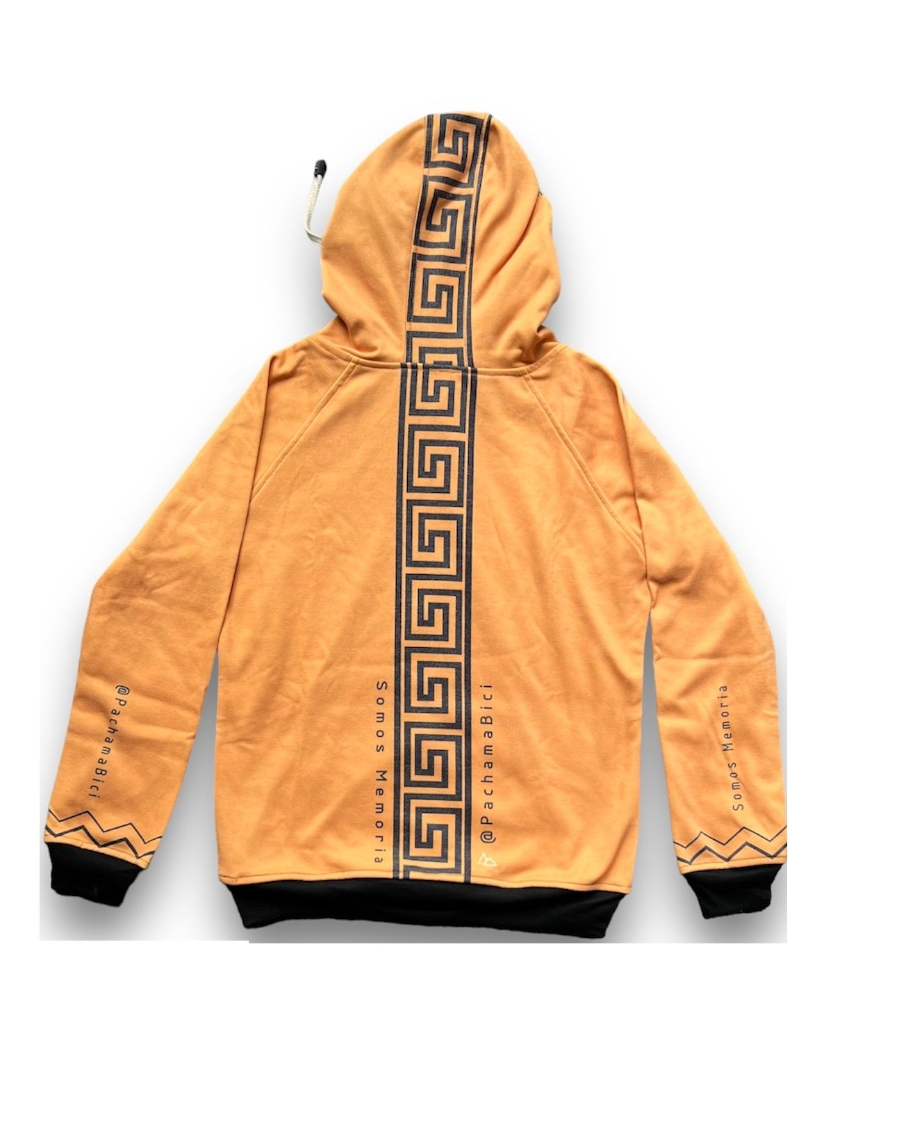 Buzo Hoodie Somos Memoria M Talla M (Mostaza) PachamaBici