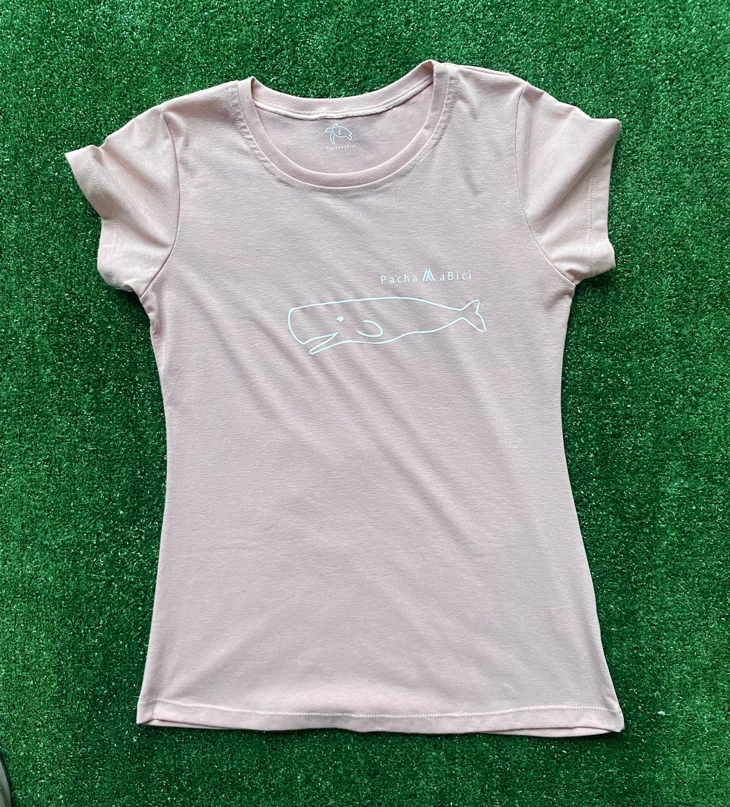 Camiseta Cachalote Dama Talla M (Arena) Pachamabici