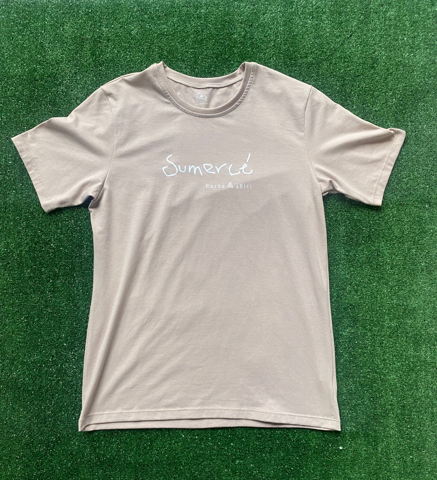 Camiseta Sumerce Hombre Talla M (Arena) Pachamabici