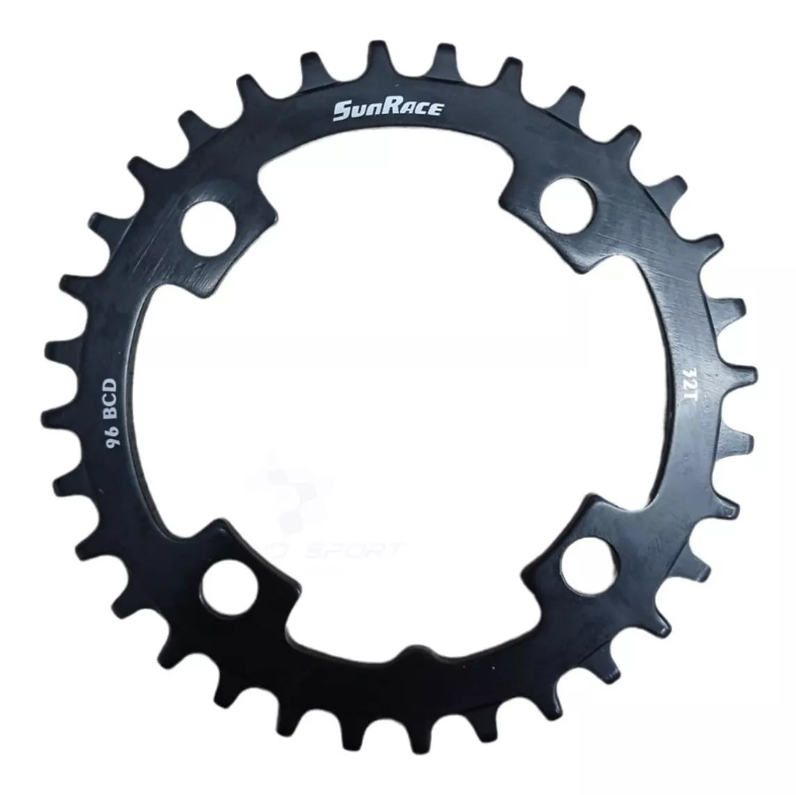 Coronilla 32T BCD 96mm monoplato Acero MS00 simetrico Sunrace