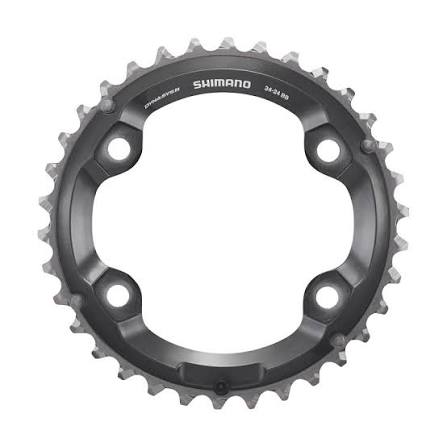 Coronilla 34T BCD 96mm Asimetrico Biplato FC-M8000 XT Shimano