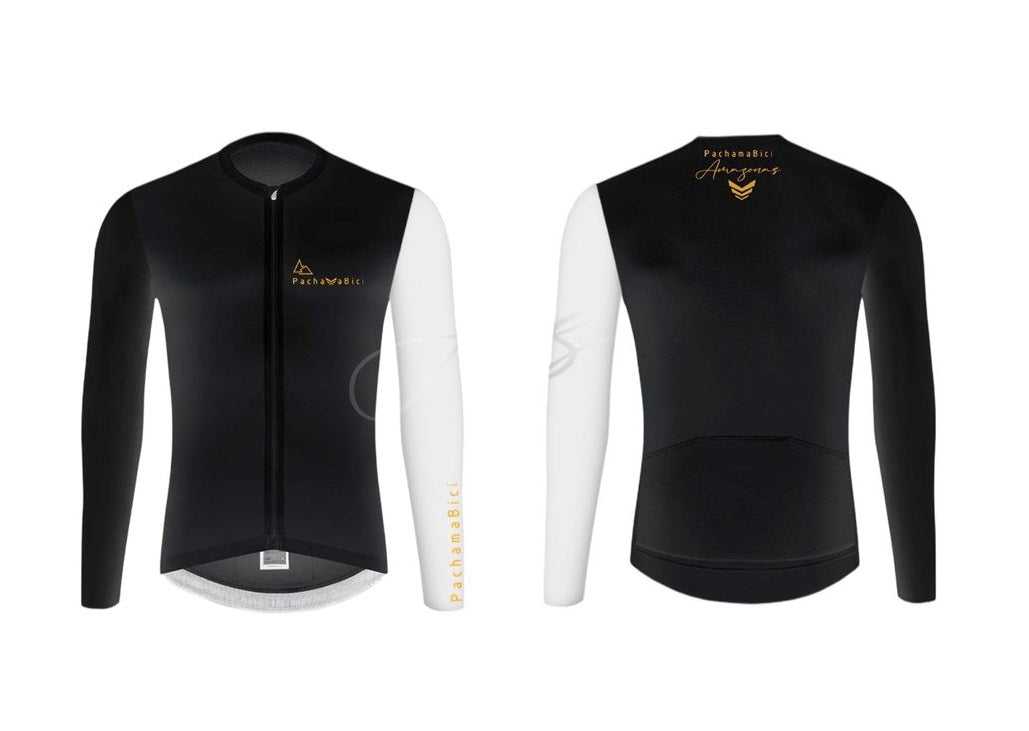 Jersey Amazonas Delfin (H) Talla L (Negro) PachamaBici