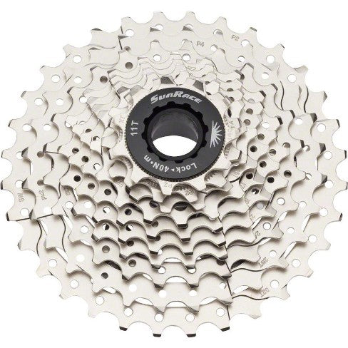 Pacha 10v 11-32T CSRS1 Plateada Sunrace