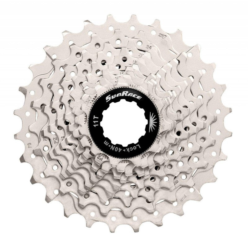 Pacha 10v 11-28T CS-RS1 Plateada Sunrace