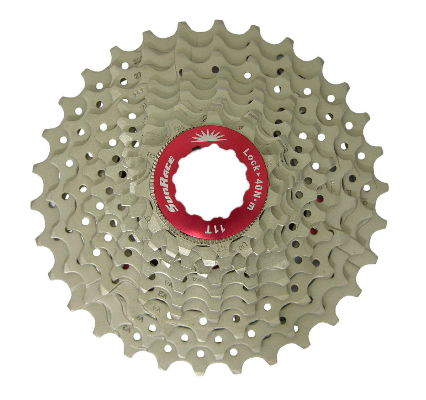 Pacha 11v 11-30T CS-RX11 Plateada Sunrace