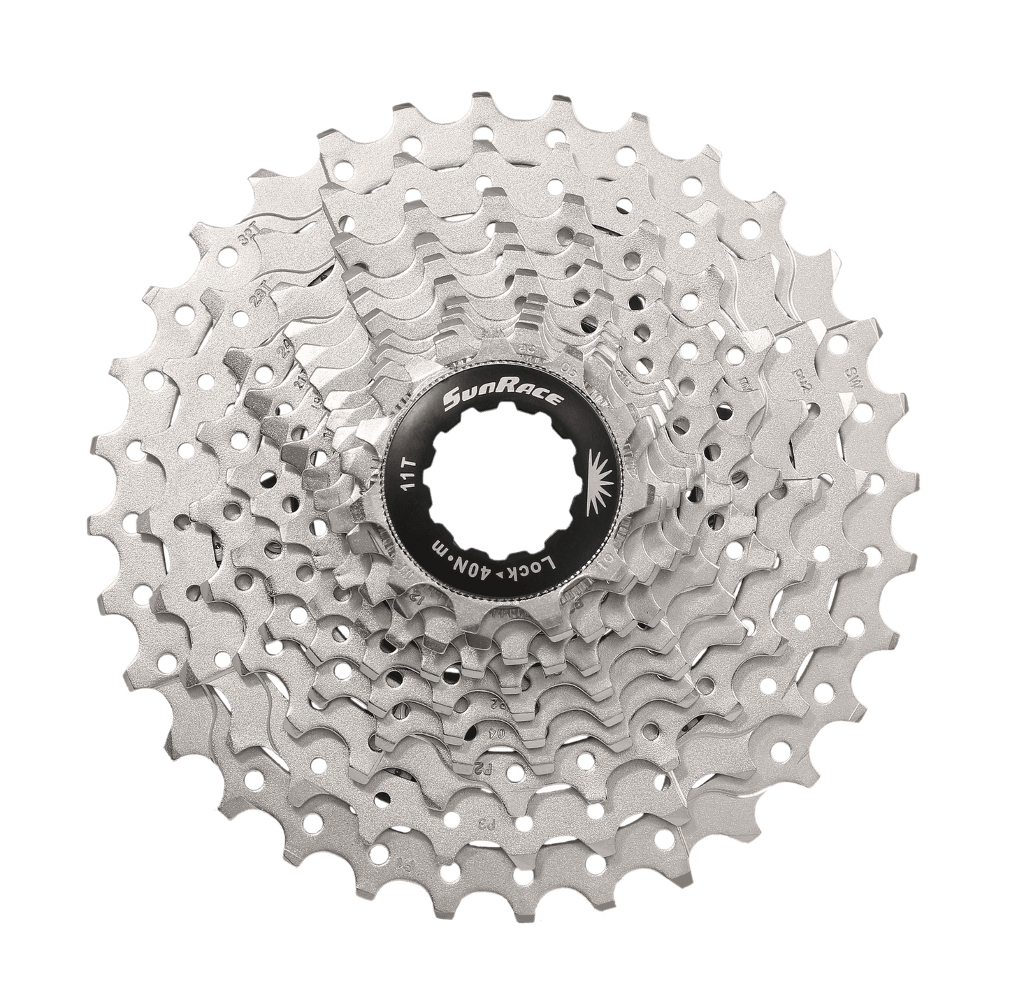 Pacha 11v 11-32T CS-RS3 Plateada Sunrace