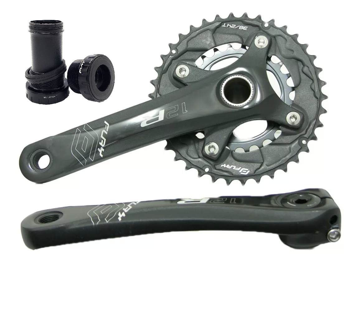Dobleplato 38-28T MTB SR-12-A 172.5mm (con Centro) Fury