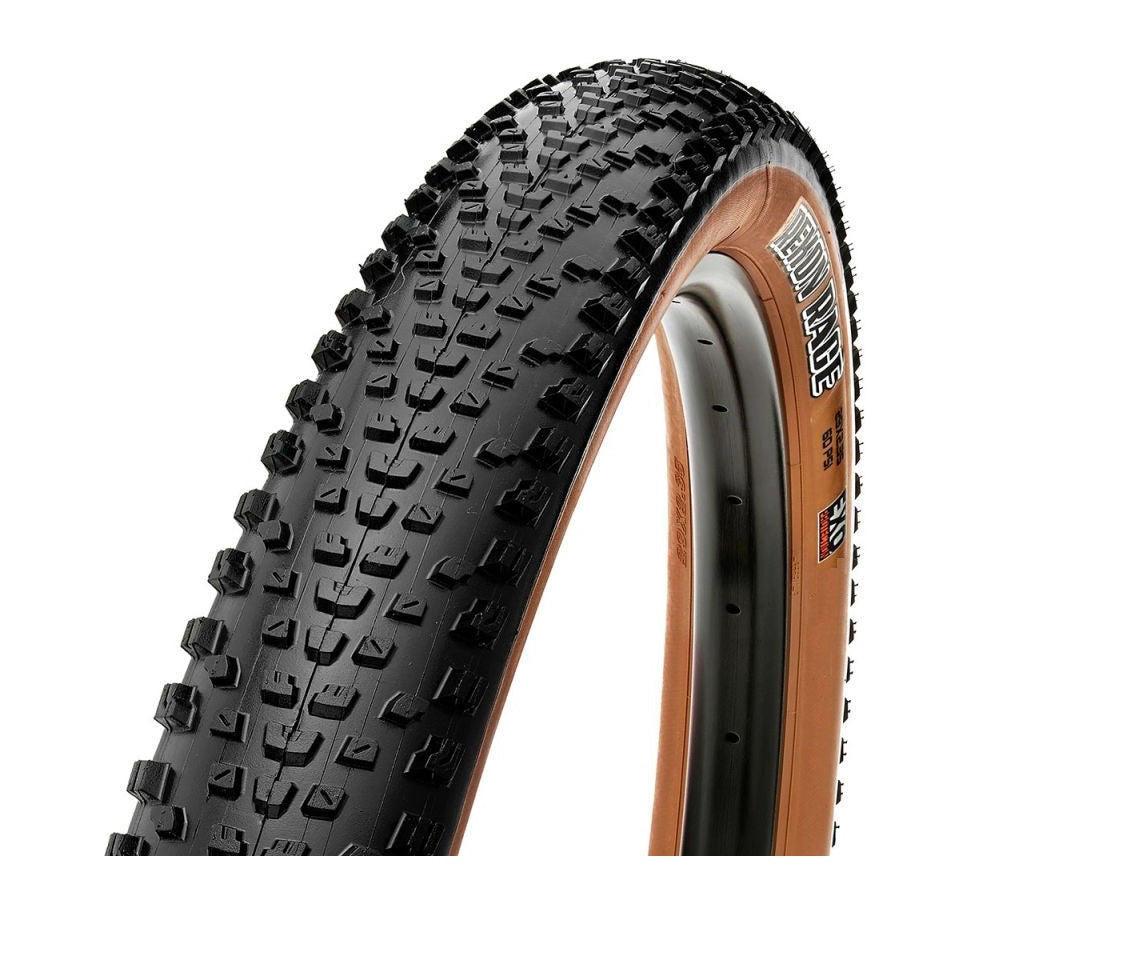 Llanta 29x2.25 Rekon Race 60TPI Rigida Cara Marron OEM Maxxis