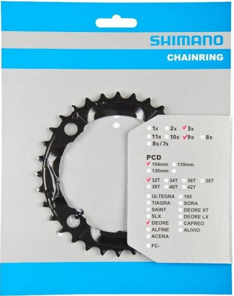 Coronilla 32T BCD 104mm Triplato FC-M590 Shimano