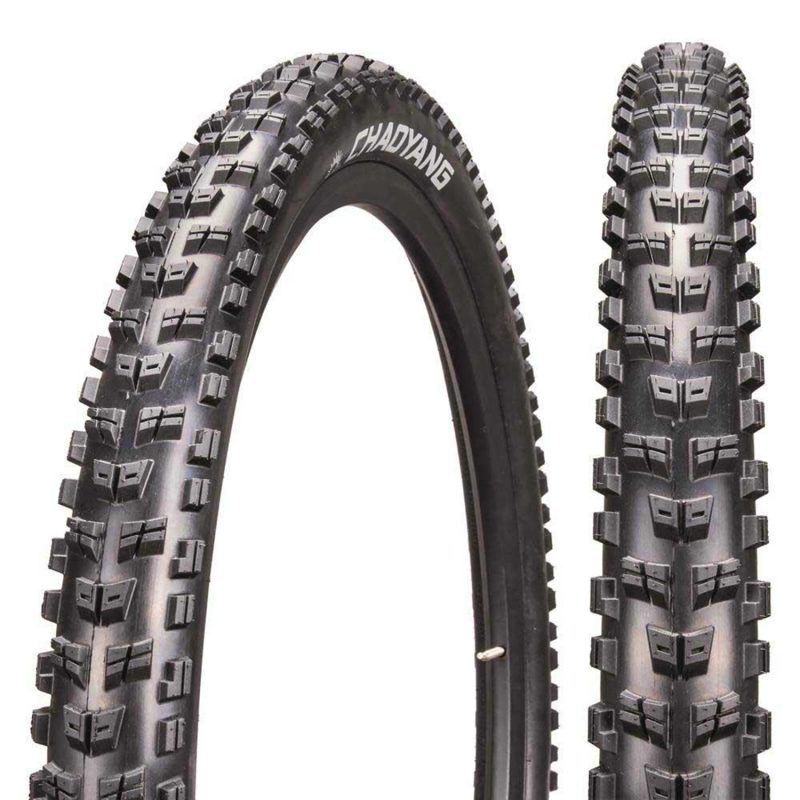 Llanta 27.5x2.35 60TPI Rock Wolf Plegable TR P. Lateral H-5198 Chaoyang