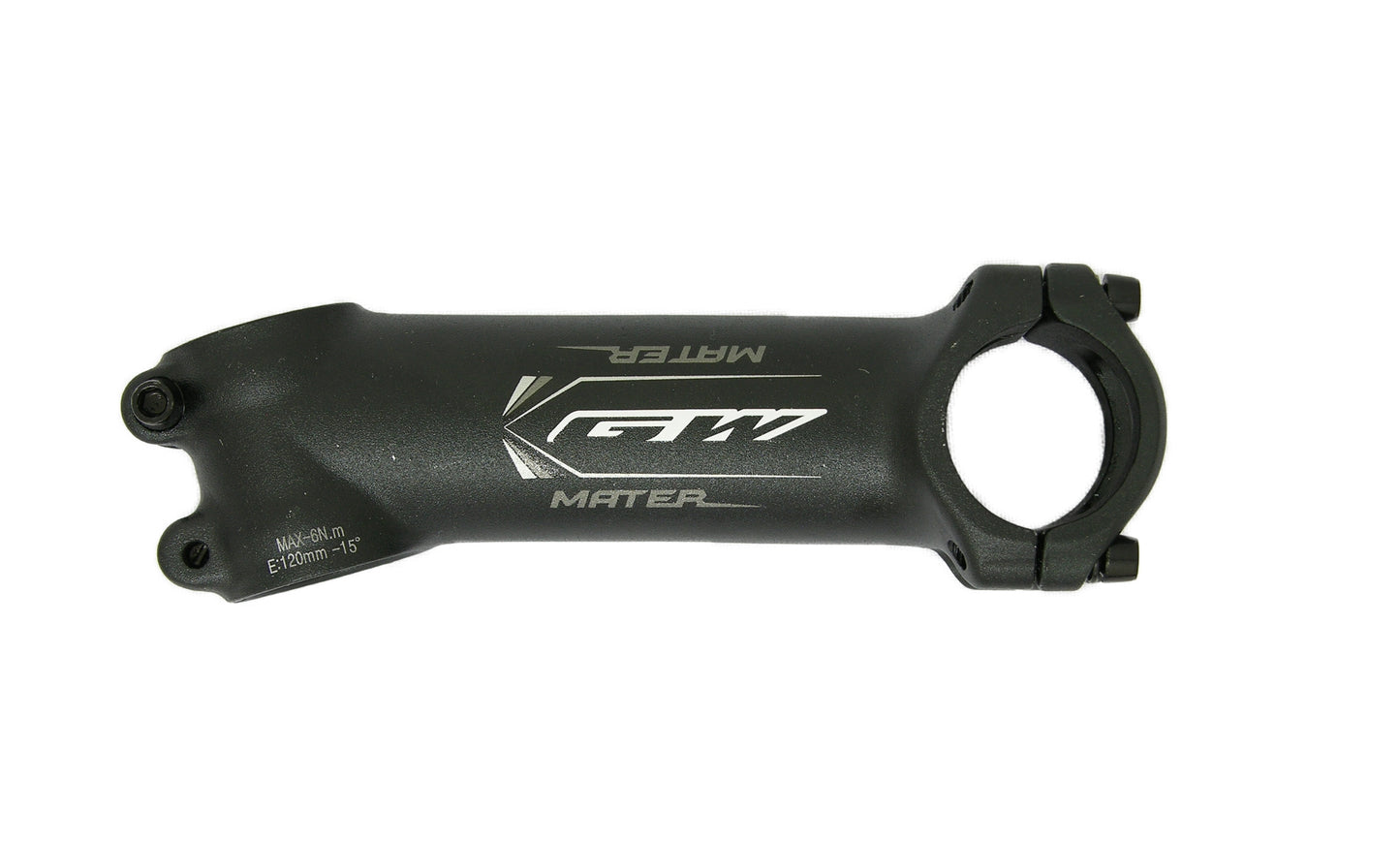 Espiga 120mm Mater 15 grados Negra GW