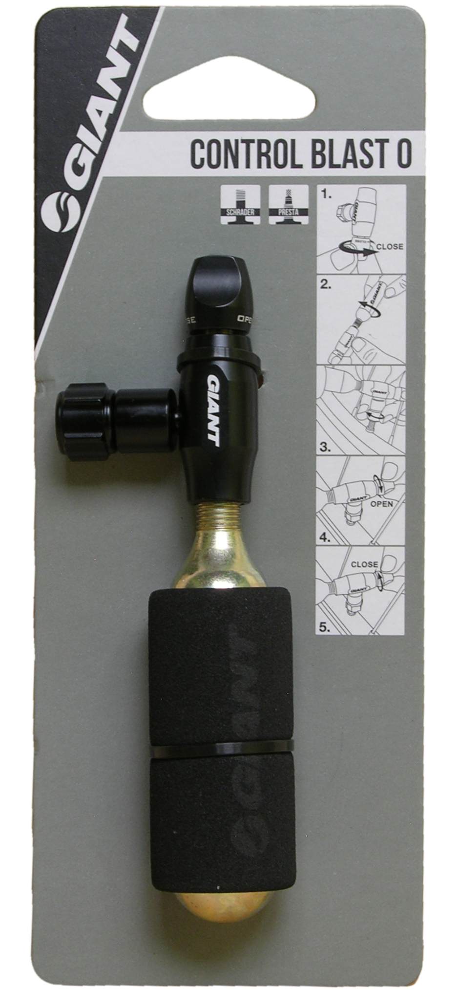 Valvula CO2 y pipeta control blast Giant