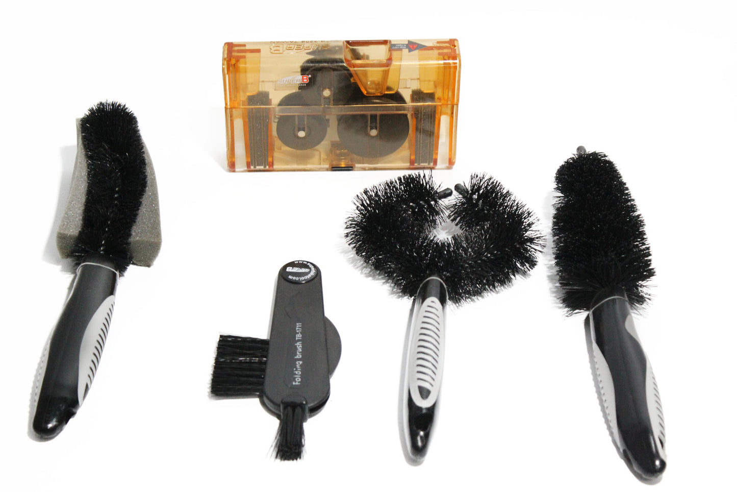 Kit de limpieza cepillos y cadenilla SuperB