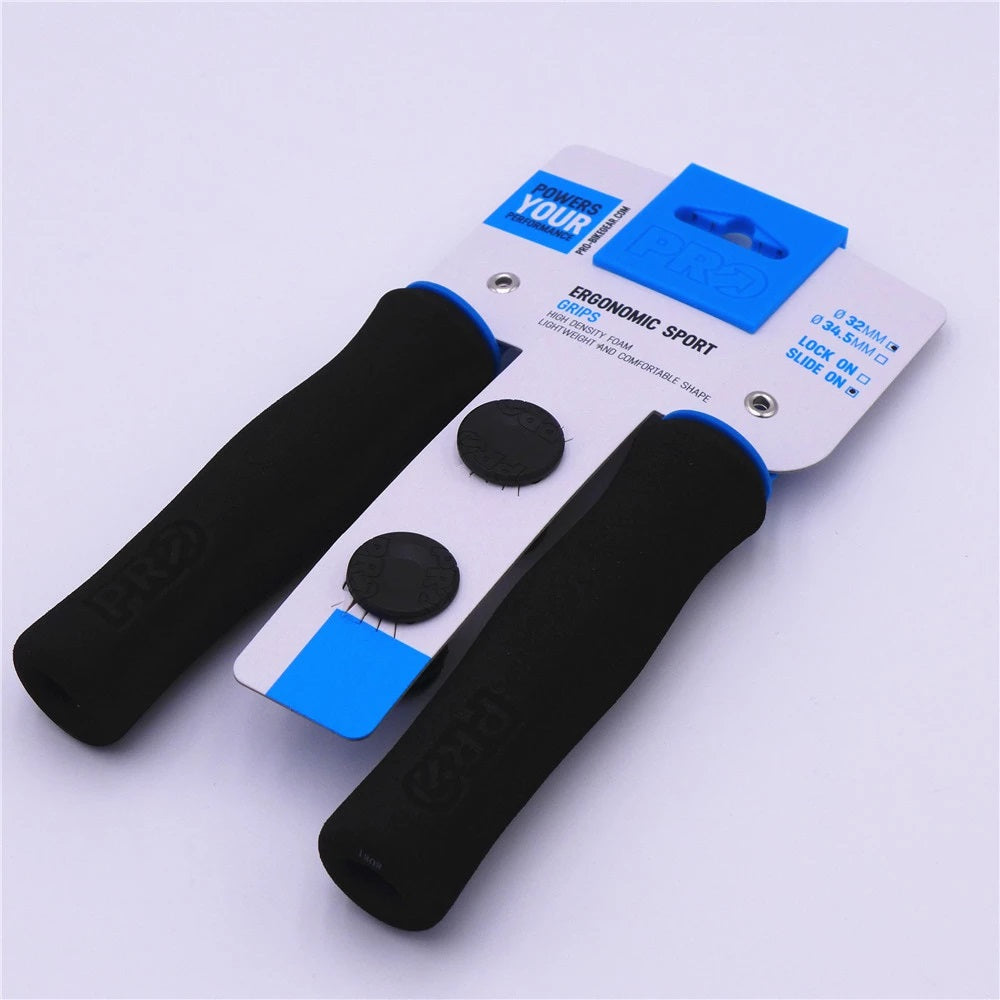 Mangos Ergonomicos MTB 130mm Negros PRO