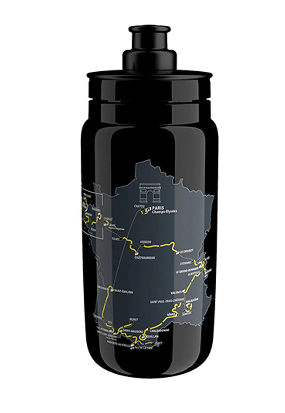Caramañola 550ml Fly Tour de Francia Negra Elite