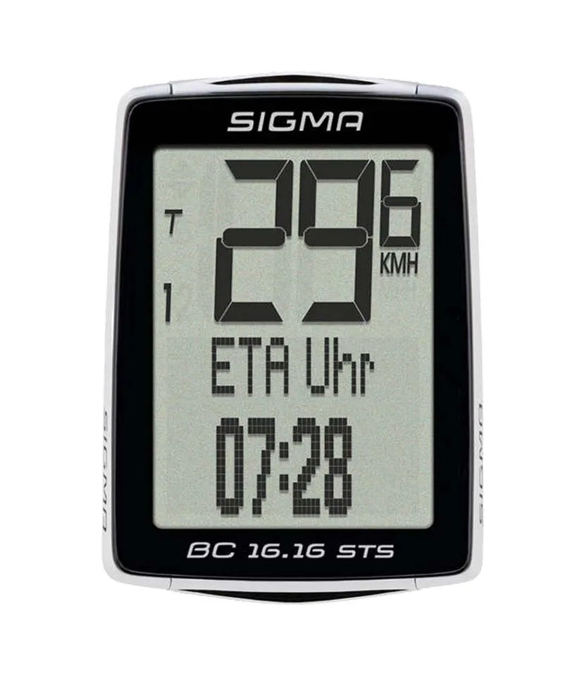 Ciclocomputador 16.16 STS Cadencia SIGMA