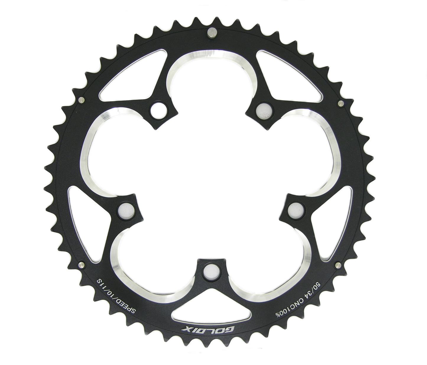 Coronillas 50/34T BCD 110mm Goldix