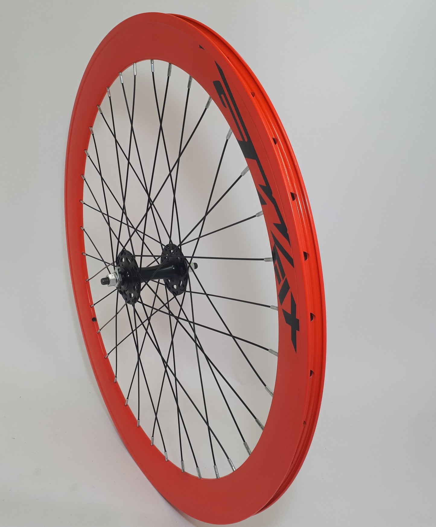 Rueda delantera perfil 50mm manzana fixed Roja GW