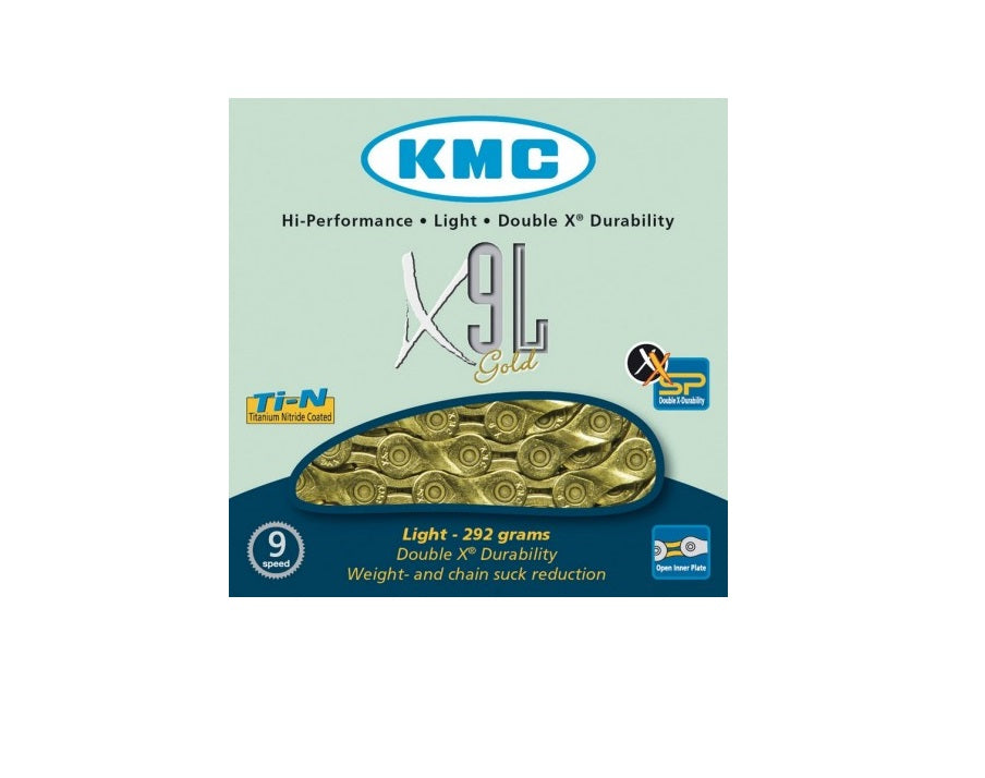 Cadenilla 9v X9L GOLD 116L KMC
