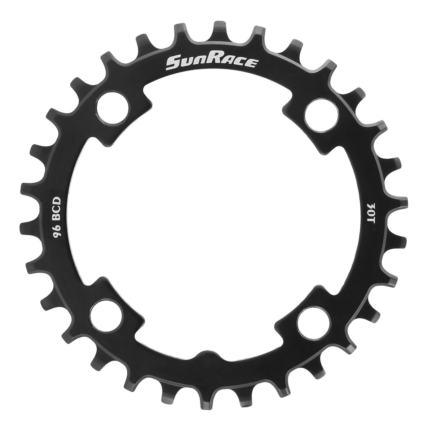 Coronilla 30T BCD 96mm MX00 Monoplato simetrico Sunrace