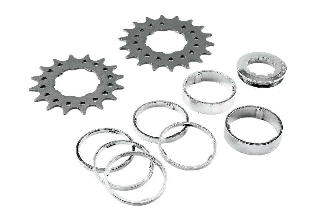 Adaptador para piñon libre 16 y 18T para cassette Ontrail