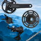 Grupo 9v CUES Monoplato 32T 11-46T B. 170mm Cues Shimano