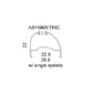 Aro 700 20h Ready 19 (Freno de Disco) 3091R20AP0 Blackjack