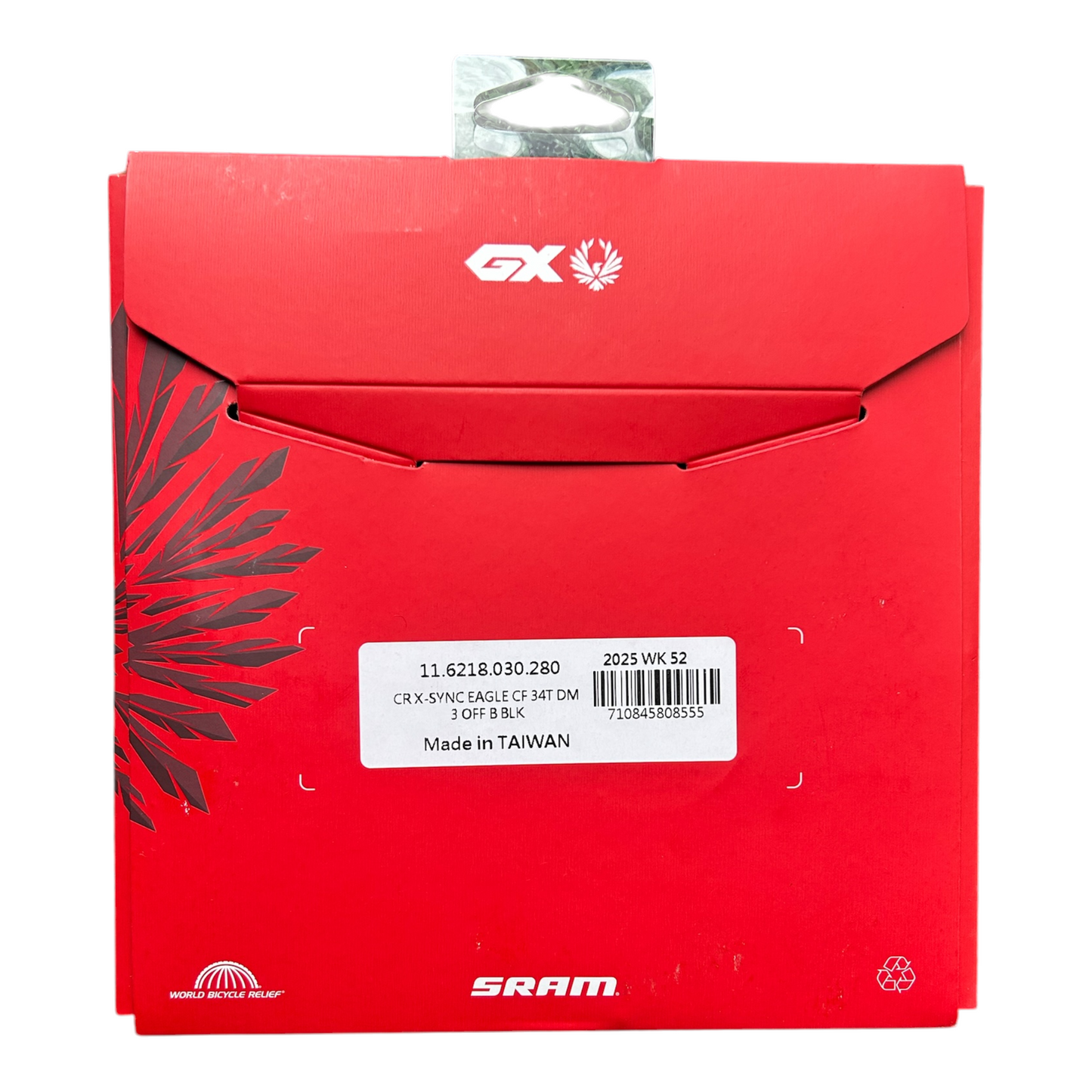 Coronilla 34T BCD Directo Alumnio X-Sync 3mm Offset GX Eagle Sram