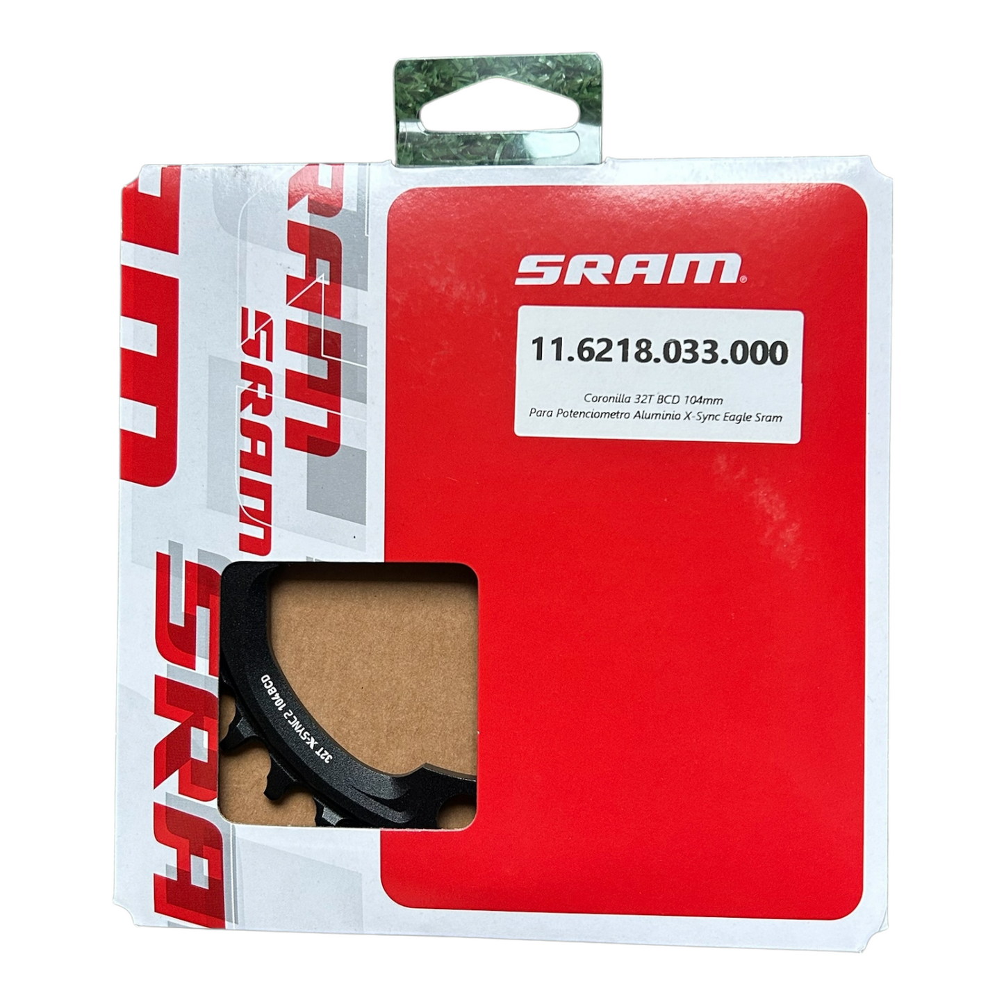 Coronilla 32T BCD 104mm Para Potenciometro Aluminio X-Sync Eagle Sram