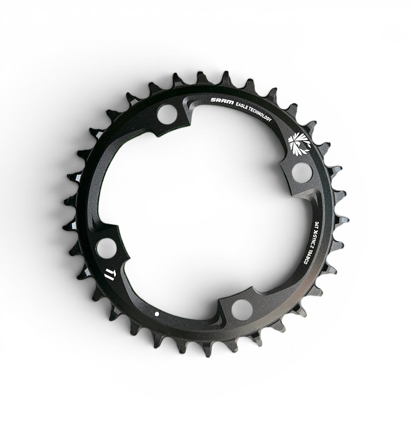 Coronilla 34T BCD 104mm Para Potenciometro Aluminio X-Sync Eagle Sram