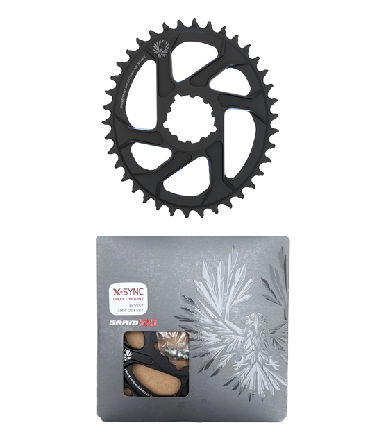 Coronilla 38T BCD Directo OVALADA Aluminio X-Sync 3mm Offset XX1 Eagle Sram