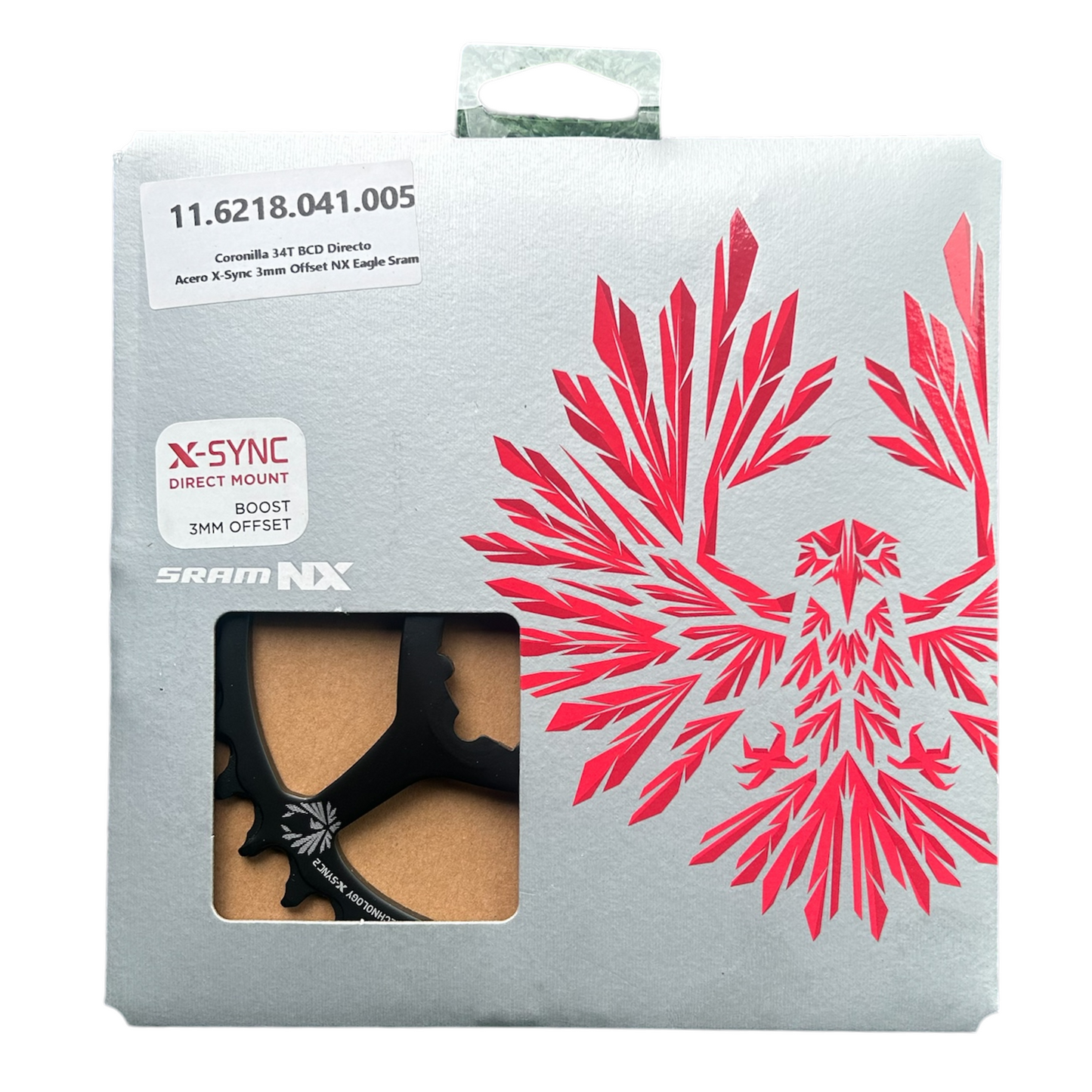 Coronilla 34T BCD Directo Acero X-Sync 3mm Offset NX Eagle Sram