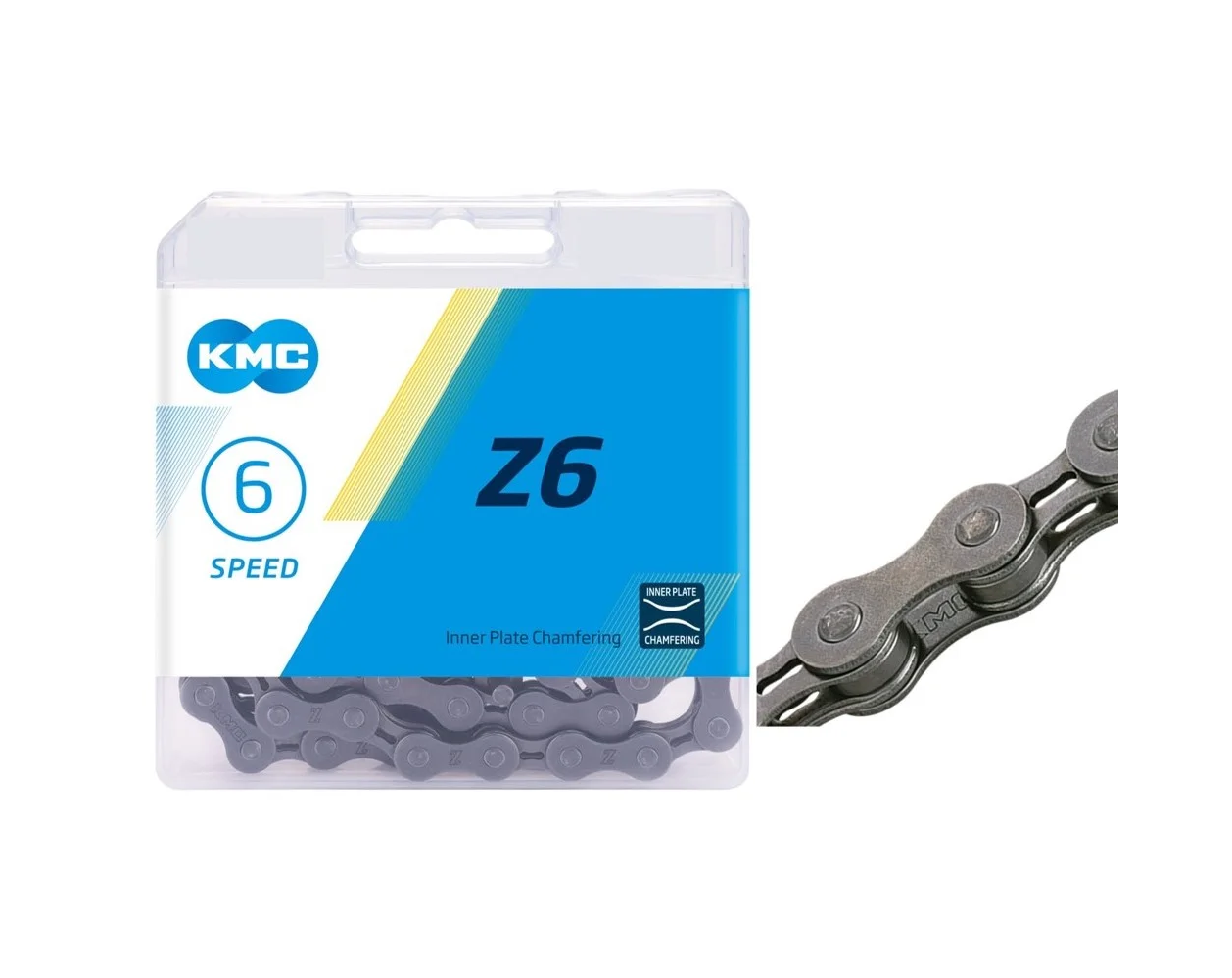 Cadenilla 6v y 7v Z6 116 Eslabones KMC